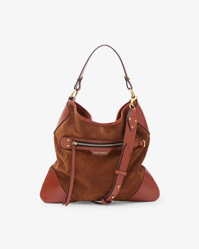 BOTSY DAY HOBO SHOULDER BAG IN SUEDE